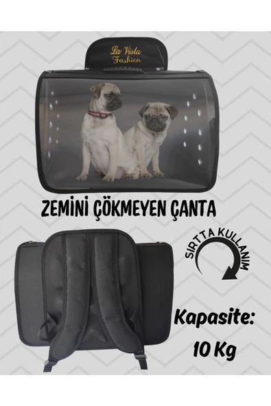 LAVİSTA Jumbo Tomris Taşıma Çantası Siyah ürün görseli 1