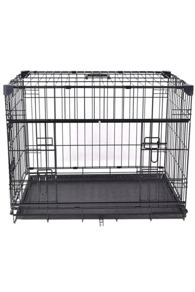 Flip Katlanır Köpek Ve Kedi Kafesi S 46x61x53 Cm ürün görseli 1