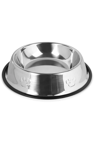 PLAYFULL Pati Desenli Çelik Mama ve Su Kabı 8 Oz 250 ml ürün görseli 1