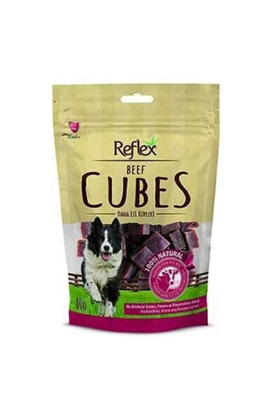 Reflex Beef Cube Biftek Küp Doğal Köpek Ödülü 80 Gr ürün görseli 1
