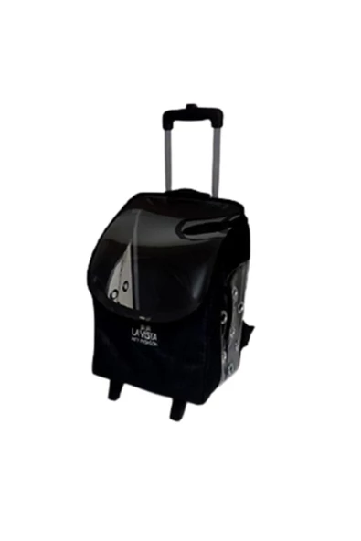 LAVİSTA Valiz Pet Taşıma Çantası Siyah 32x26x42h Cm ürün görseli 1