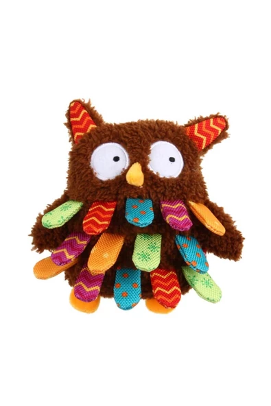 gclshop Gigwi Plush Friendz Sesli Baykuş Köpek Oyuncağı ürün görseli 1