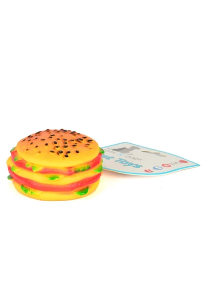 Flip Zm-3016 Köpek Hamburger Oyuncak Yuvarlak Kedi Oyuncağı ürün görseli 1