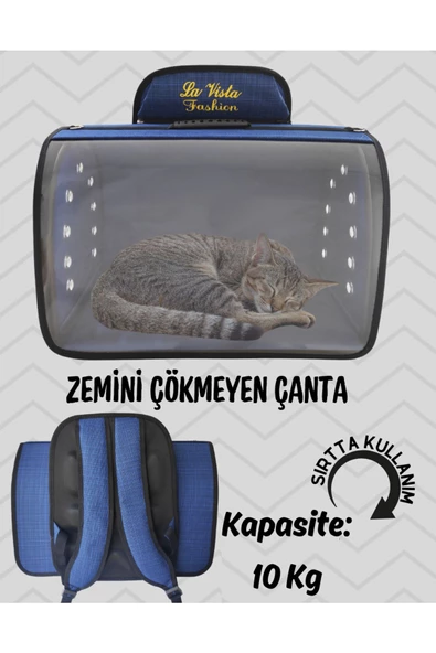 LAVİSTA Jumbo Tomris Taşıma Çantası Mavi ürün görseli 1