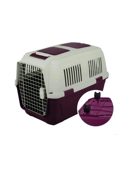 mymodahome Strong Cd8 Köpek Taşıma Çantası Tekerlekli Bordo 102x74x76cm ürün görseli 1