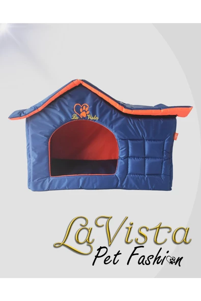 LAVİSTA Lavista Kedi Köpek Evi Dış Mekan Mavi ürün görseli 1