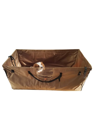 TARÇIN PETFASHION Araç Arka Koltuk Kılıf Bej 75x50 ürün görseli 1