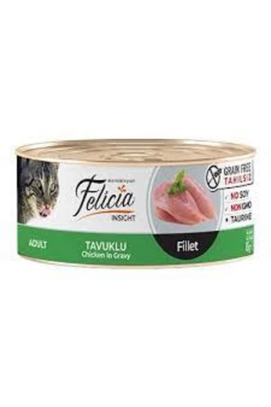Felicita Felicia Tahılsız Konserve Yetişkin Kedi Maması 24x85gr Karma Paket ürün görseli 1