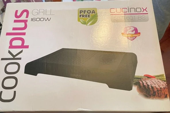 COOKPLUS Cucinox GT 1601 BS Elektrikli Izgara ürün görseli 1