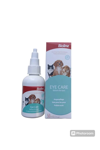 Bioline BİOLİNE KEDİ VE KÖPEKLER İÇİN GÖZ TEMİZLEME BAKIM SIVISI ürün görseli 1