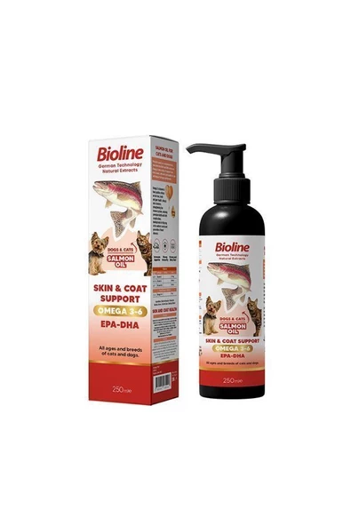 Astra Market Bioline Deri ve Tüy Bakımı Destekleyici Kedi ve Köpek Somon Yağı - Lisinya ürün görseli 1