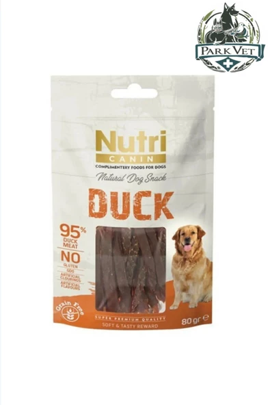 Nutri Canin Ördekli Köpek Ödül Maması 80 gr ürün görseli 1