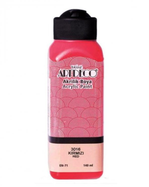 Artdeco Akrilik Boya 140 ml Kırmızı ürün görseli 1