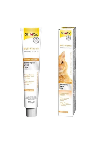 Gimcat Multivitamin 100 gr Kedi Macunu ürün görseli 1