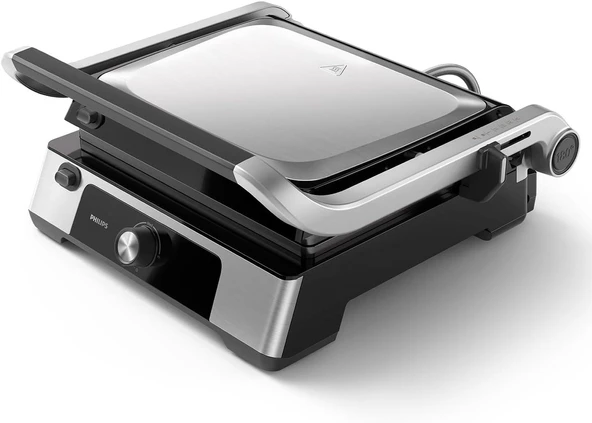Philips 5000 Serisi Izgara ve Tost Makinesi Çıkarılabilir Yapışmaz Yüzeyli HD6301/90 ürün görseli 1