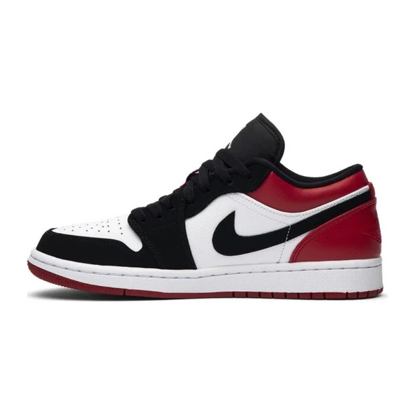 Nike Air Jordan 1 Low Black Toe - Resim 2