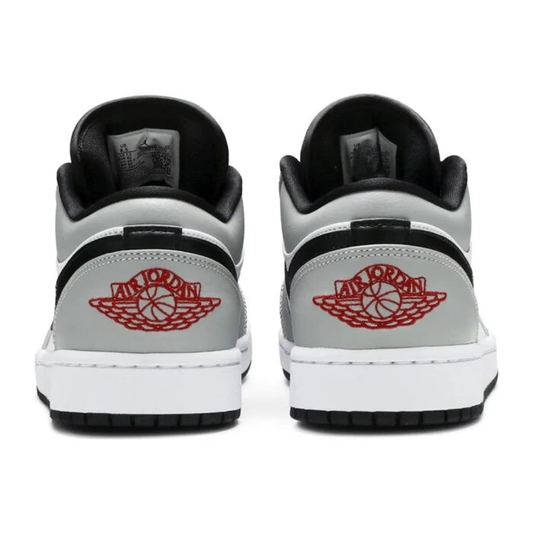 Nike Air Jordan 1 Low Light Smoke Grey - Resim 4