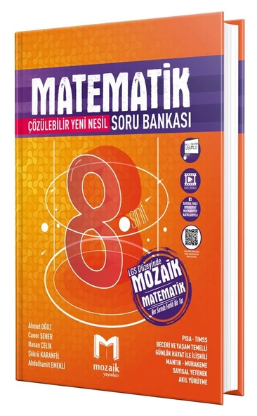 8. Sınıf Matematik Soru Bankası Mozaik Yayınları ürün görseli 1