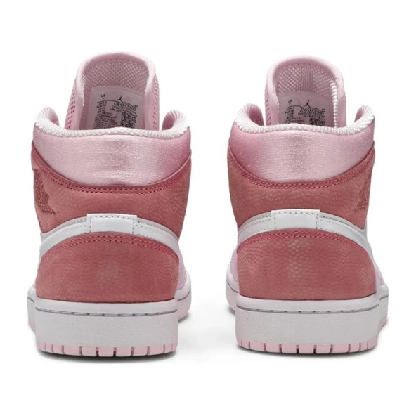 Nike Air Jordan 1 Mid Digital Pink - Resim 4