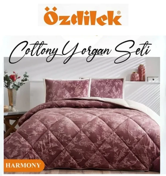Özdilek Cottony Yorgan Seti Çift Kişilik (220x240)-Harmony ürün görseli 1