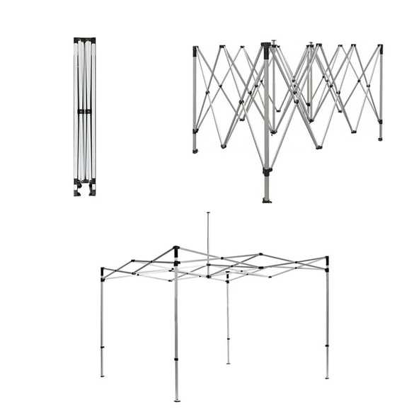 YekOutdoor Profesyonel 3x3 Otomatik Gazebo Çardak İskeleti ürün görseli 1