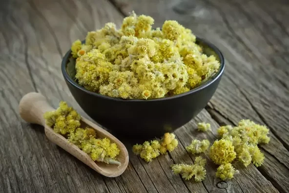 Altın Otu Kelle 1 kg Doğal Kurutulmuş Organik %100 Saf Katkısız Elenmiş ürün görseli 1