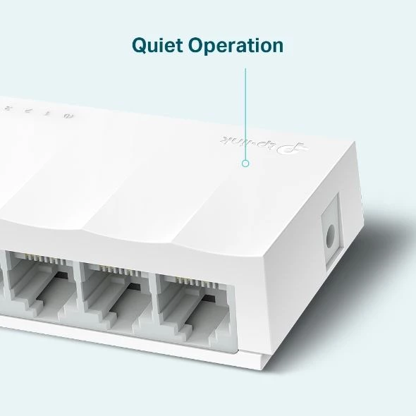 TP-LINK LS1005 5-Port 10/100Mbps Desktop Switch LS1005 - Resim 3