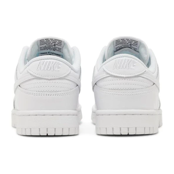 Nike Dunk Low Triple White - Resim 4