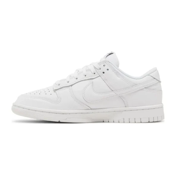 Nike Dunk Low Triple White - Resim 2