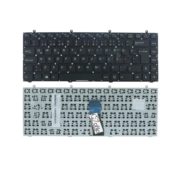Exper Ultranote C4B-541P Notebook Klavye (Siyah TR) ürün görseli 1