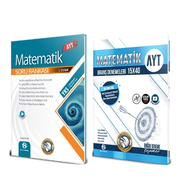 Bilgi Sarmal AYT Matematik Soru Bankası ve Deneme Seti 2 Kitap ürün görseli 1