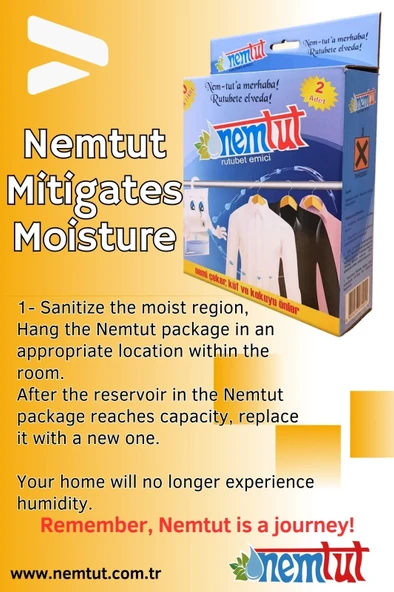 Dehumidifier Moisture Absorber Odor Remover Mold And Corrosion Preventive 3 Box 6 Packages 3 Kg ürün görseli 1
