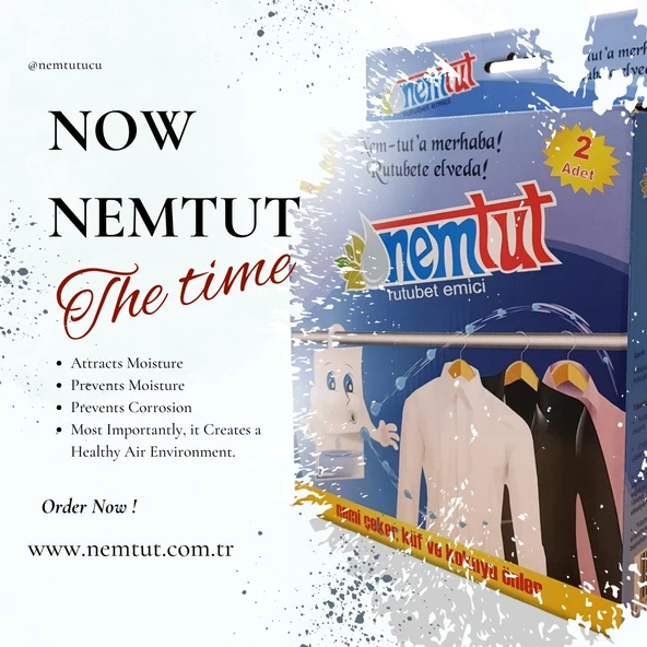 Dehumidifier Moisture Absorber Odor Remover Mold And Corrosion Preventive 1 Box 2 Packages 1 Kg ürün görseli 1