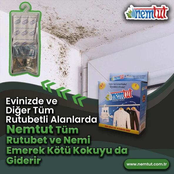 Kötü Koku Nem Rutubet Korozyon Buharlaşma Ev Ve Konut Yerleşimlerine Özel 1 Kutu 1 Kg ürün görseli 1