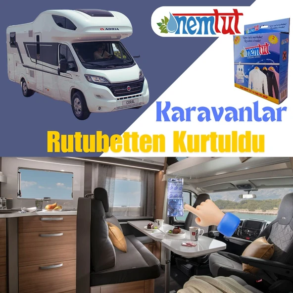 Rutubet Giderici Nem Emici Koku Küf Ve Korozyon Önleyici 1 Kutu 2 Paket 1 Kg ürün görseli 1