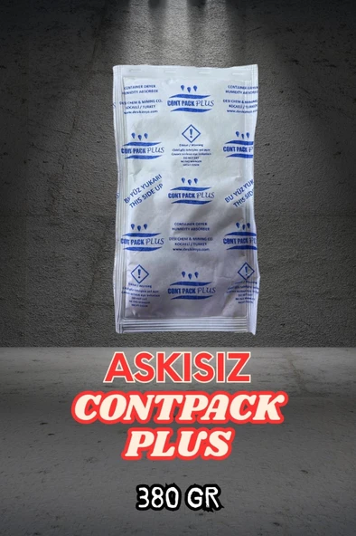 Contpack Plus Askısız Nem Alıcı Rutubet Engelleyici Konteyner Kurutucu 2 Adet 760 GR. ürün görseli 1