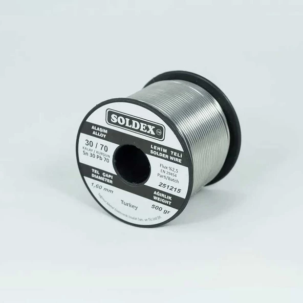 30-70 Lehim Teli 500 Gr 1,6 mm ürün görseli 1