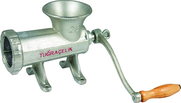Tuğra Döküm Metal Kıyma Makinesi No:22 - Ev Yapımı Kıymanın Keyfini Çıkarın ürün görseli 1
