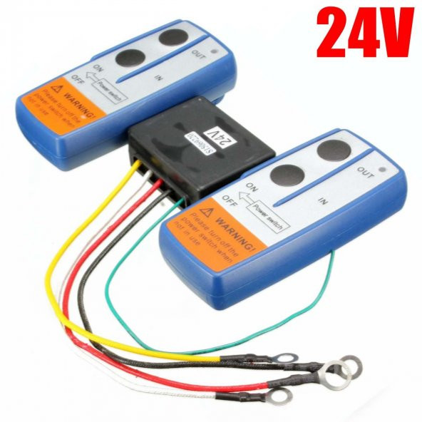 24 Volt Vinç Kumandası ( Çift Kumandalı ) ürün görseli 1