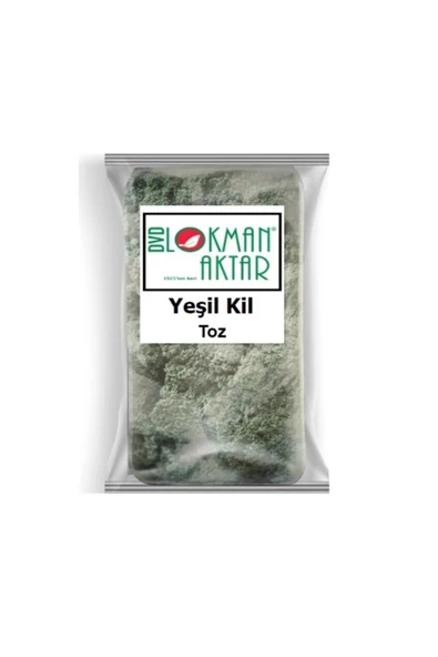 Yeşil Kil Toz 1 Kg, Lokman Aktar ürün görseli 1