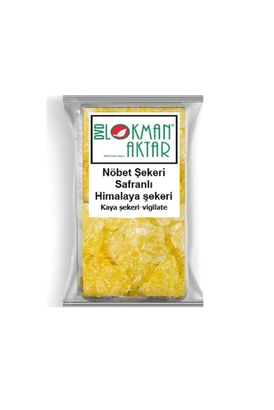 Safranlı Nöbet Şekeri Himalaya Şekeri 100 gr, Lokman Aktar ürün görseli 1