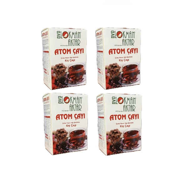 Lokman Aktar Atom Çayı 180gr 4' Lü ürün görseli 1
