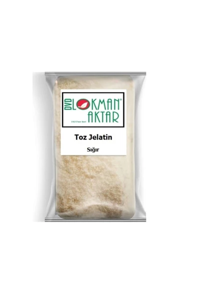 Jelatin Toz (sığır) 1 Kg, Lokman Aktar ürün görseli 1