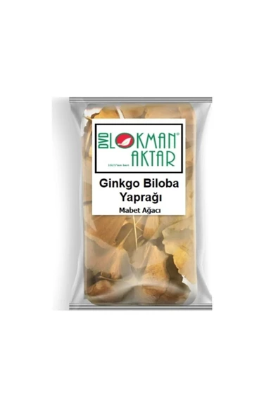 Ginkgo Biloba Yaprağı (mabet Ağacı Yaprağı) 100 gr, Lokman Aktar ürün görseli 1