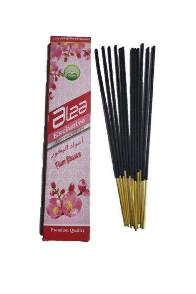 Erik Çiçeği (plum Blossom) 1 Inci Sınıf Doğal El Yapımı Tütsü Çubuğu 1 Paket ürün görseli 1