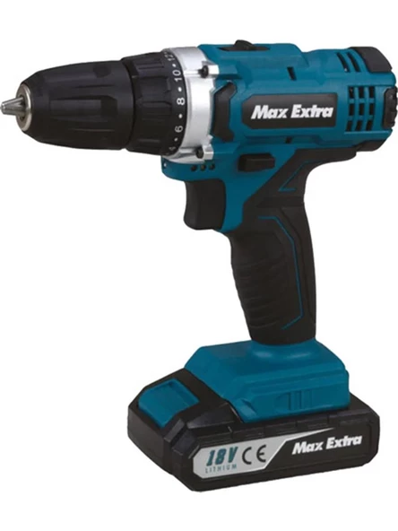MaxExtra MXP1960D 18V 1.5Ah Li-ion Çift Akülü Darbeli Matkap Vidalama ürün görseli 1