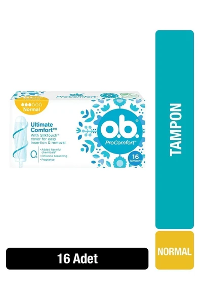 o.b. ProComfort Normal 16'lı Tampon ürün görseli 1