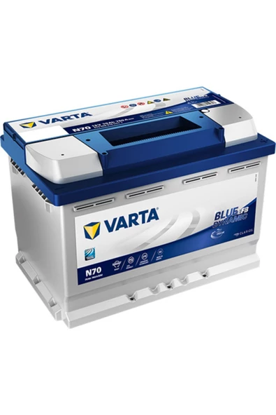 Varta N70 70ah Amper Efb Akü Start Stop 12v 760 Cca En - 2024 ürün görseli 1