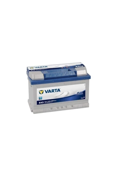 Varta Blue Dynamic E43 12 Volt 72 Amper Akü (ALÇAK TİP) Av-e43 – 2024 ürün görseli 1