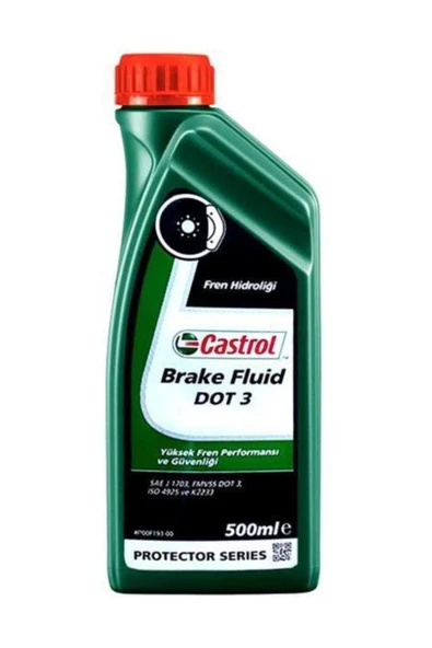 CASTROL Brake Fluid Dot 3 500 Ml Fren Hidrolik Sıvısı – 2024 ürün görseli 1